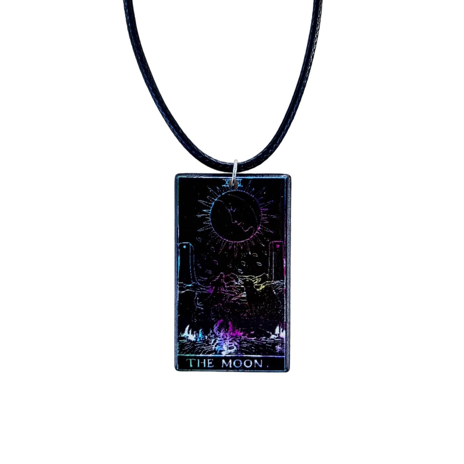 Tarot Card Necklaces - Rainbow